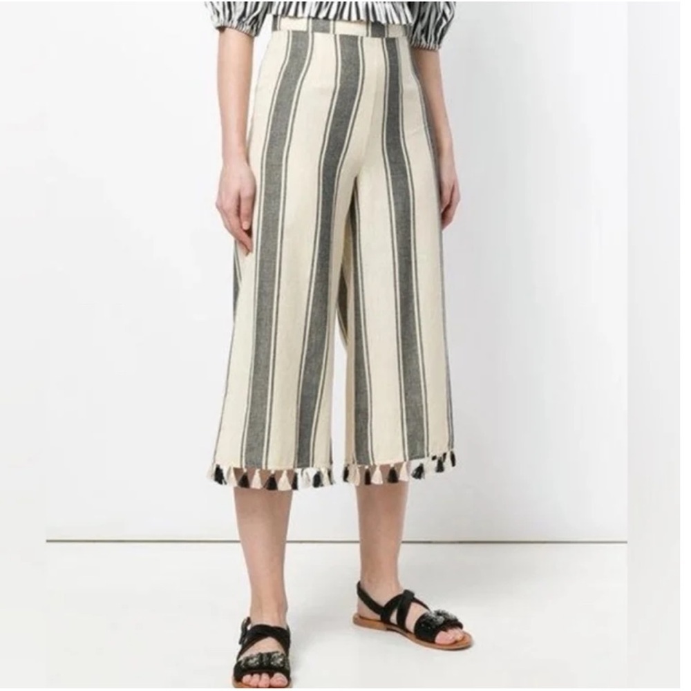 DODO BAR OR Baka Striped Pants In Black